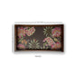 Vintage Mocha Floral Tray Set