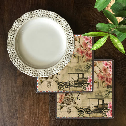 Postcard Collection - Paris Trivet
