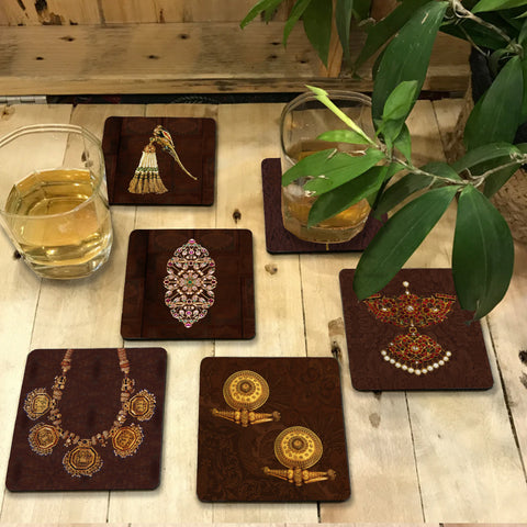 Heritage Jewel Coasters