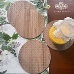 Geometric Jaal Cutwork Trivet Set (Set of 4)