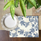 Blue Pottery Chintz Tablemat