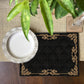 Slate Black Grunge Tablemat