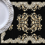 Ebon Baroque Tablemat