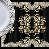 Ebon Baroque Tablemat