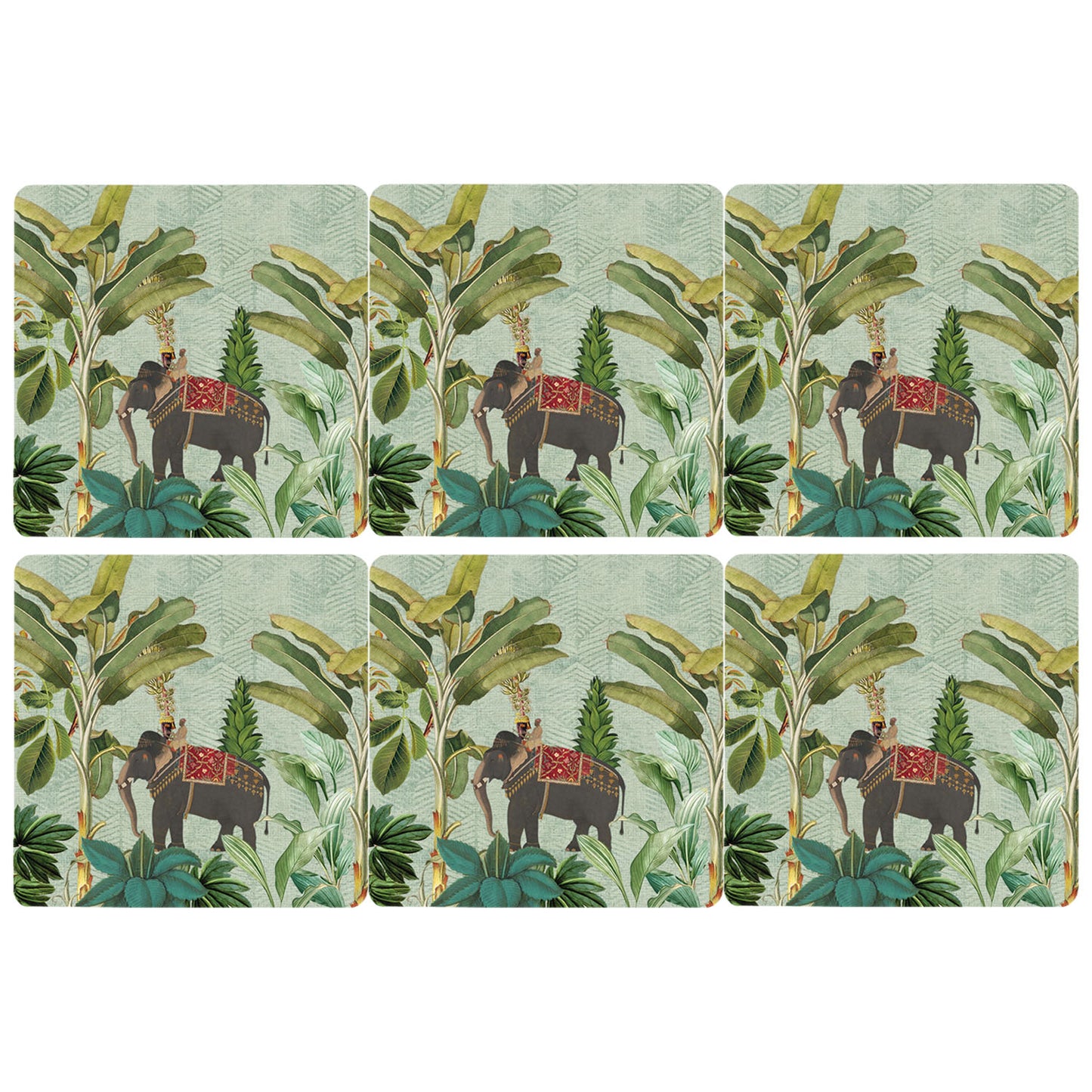 Tropical Elephant Coasters