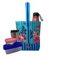 Stripes & Petal Mini Lunch Bag