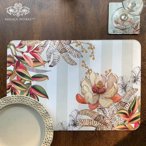 Tropical Hues Laminated Tablemat