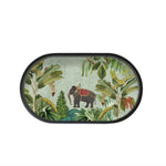 Tropical Elephant Oval Medium Tray