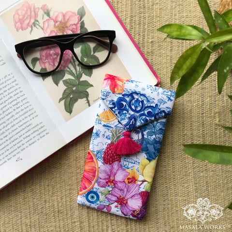 Radiant Garden On Ink Eyewear Case