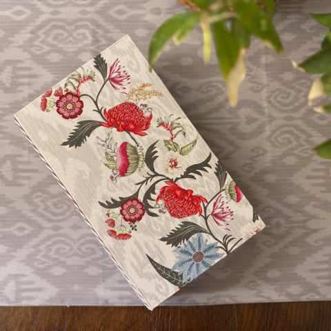 Ikat Chintz Book Shaped Box