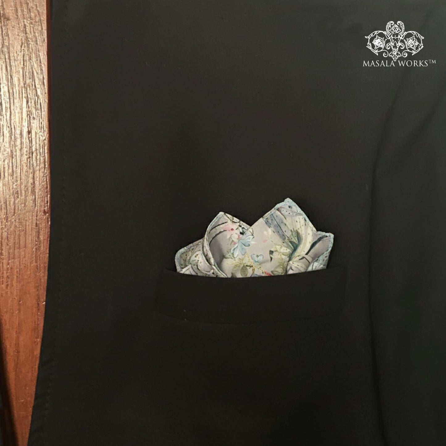 Mystic Lotus Pocket Square