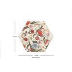 Ikat Chintz Hexagon Box