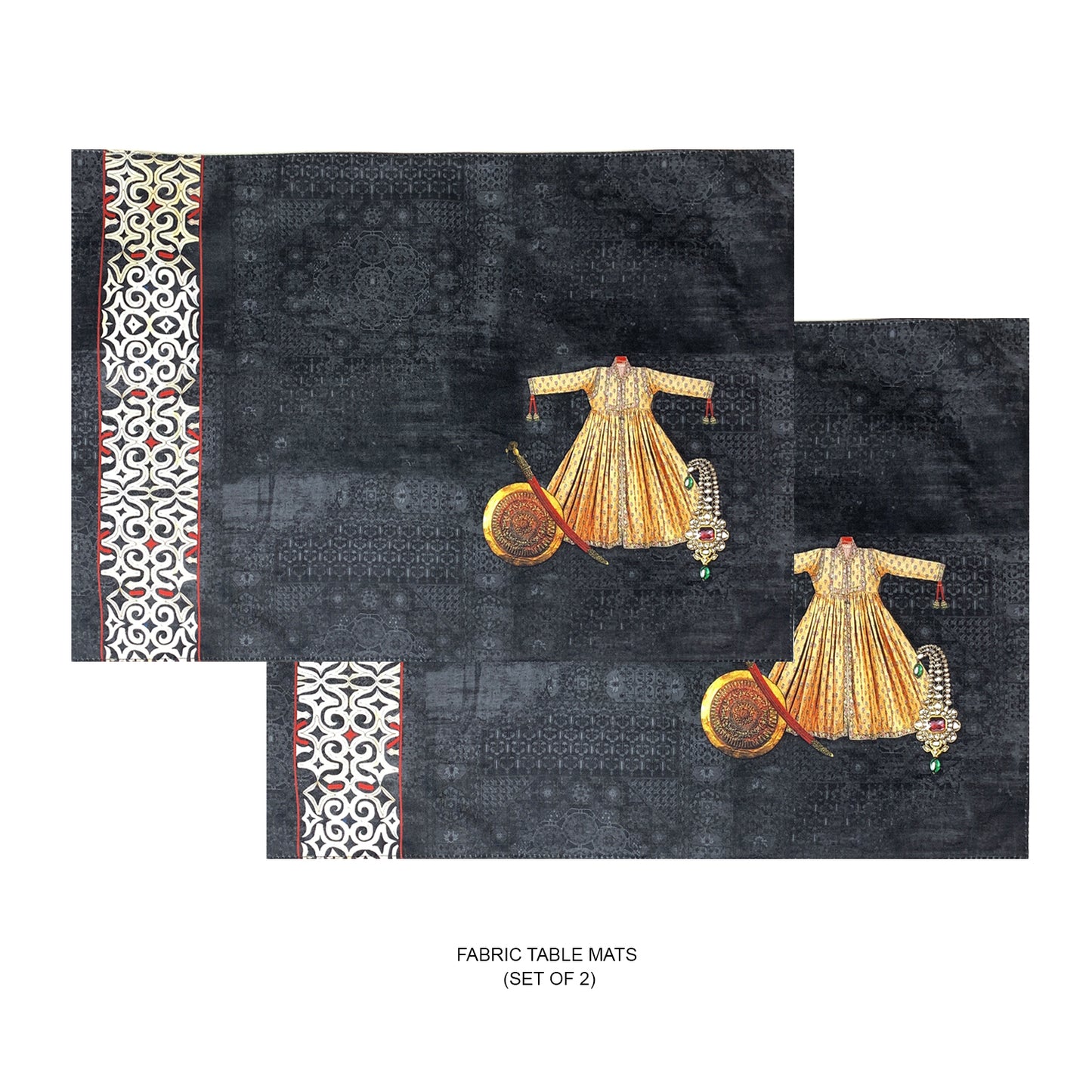 Royal Robe Fabric Table mats (set of 2)
