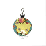 Floral Grunge Earphone pouch