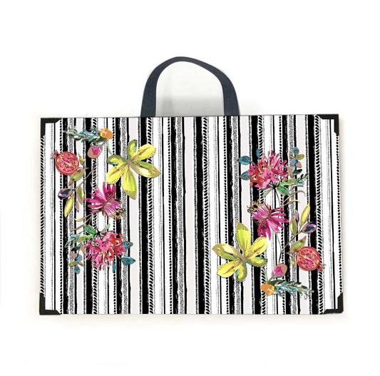 Chintz in strips Lap Tray