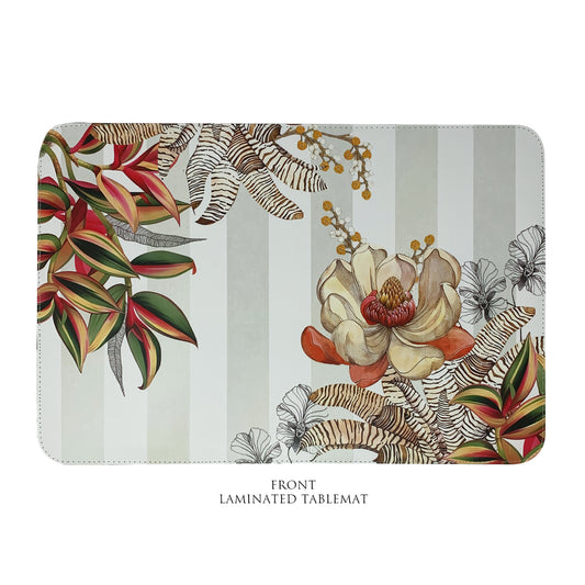 Tropical Hues Laminated Tablemat