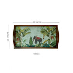 Tropical Elephant Wooden Tray Set