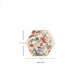 Ikat Chintz Hexagon Box