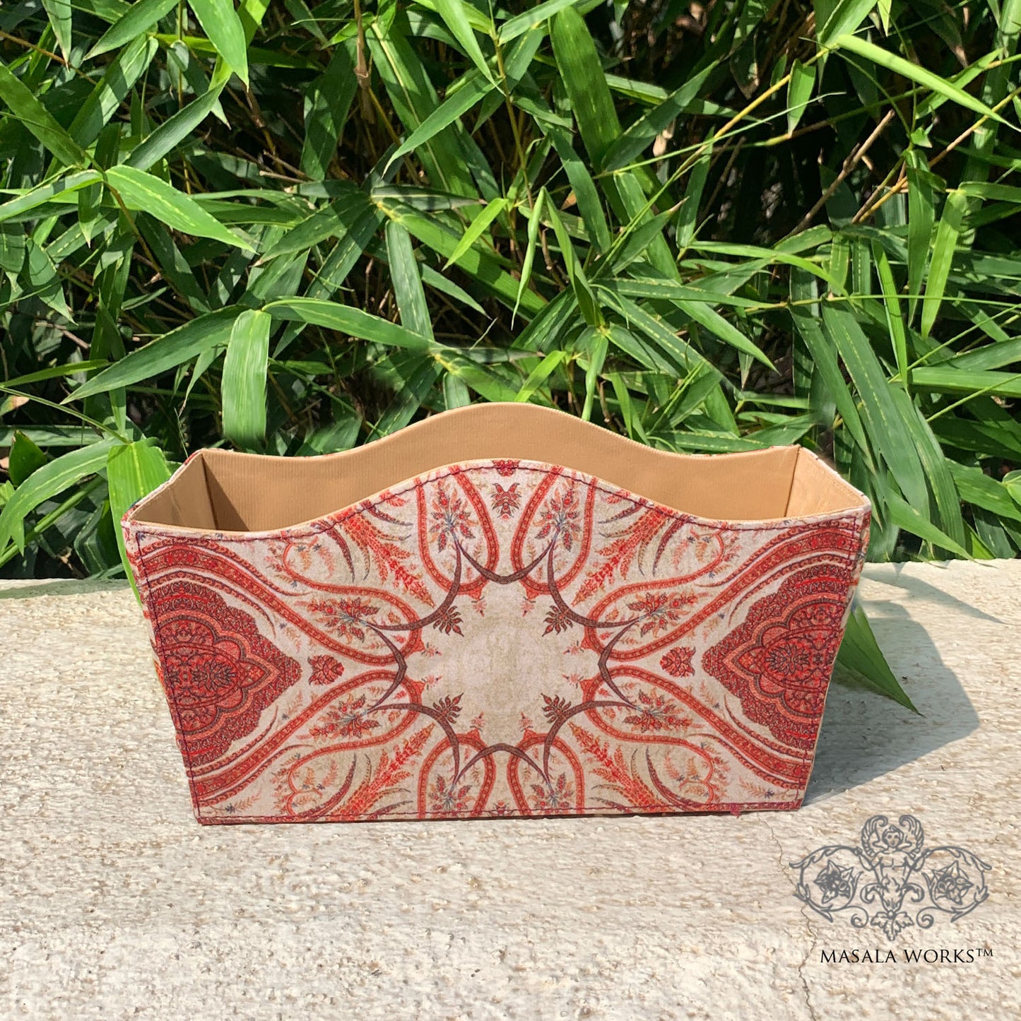 Paisley Jaal Hamper Basket