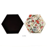 Ikat Chintz Hexagon Box