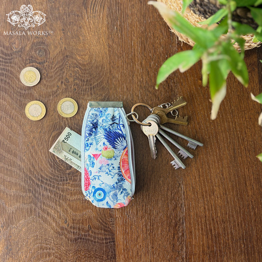Radiant Garden Key Pouch