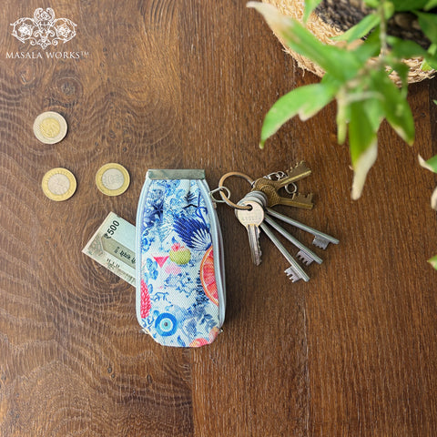 Radiant Garden Key Pouch