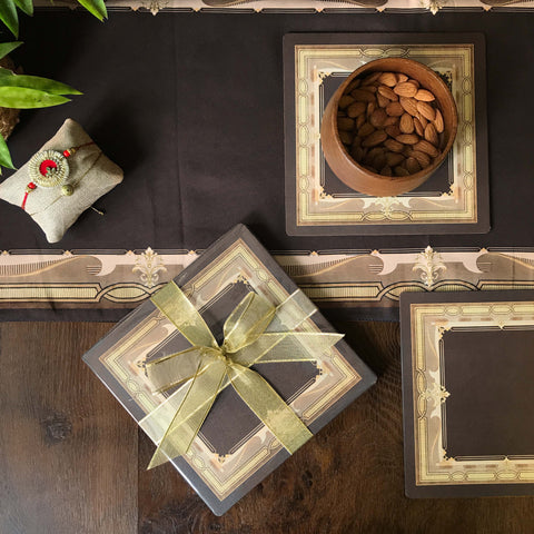 Coco Grunge Trivet Gifting ( Set of 4 )