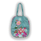 Whispering Bloom Oval Tote Bag