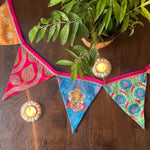 Festive Blue Ganpati Toran / Bunting