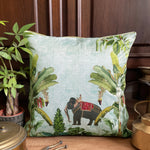 Tropical Elephant Cushion Cover