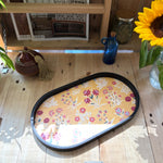 Chintz Garden Oval Medium Tray