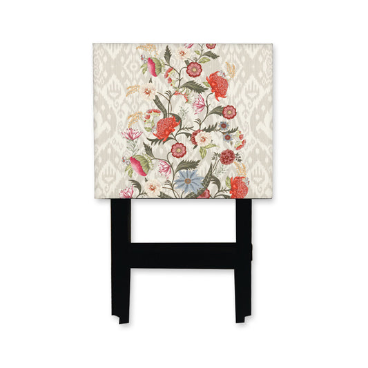 Ikat Chintz Folding Table
