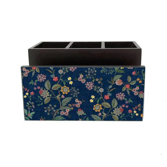 Twilight Chintz  Cutlery Stand with Tissue Paper Holder