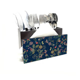 Twilight Chintz  Cutlery Stand with Tissue Paper Holder