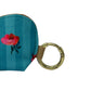 Striped Flower Spectacle Case With Ring