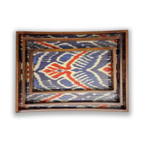 Indigo Rhythm Ikat Tray Set