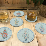 Floral Bushes Coasters