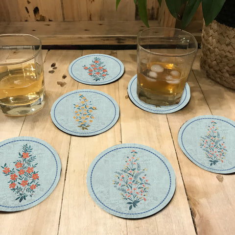 Floral Bushes Coasters