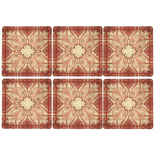 Paisley Jaal Coasters
