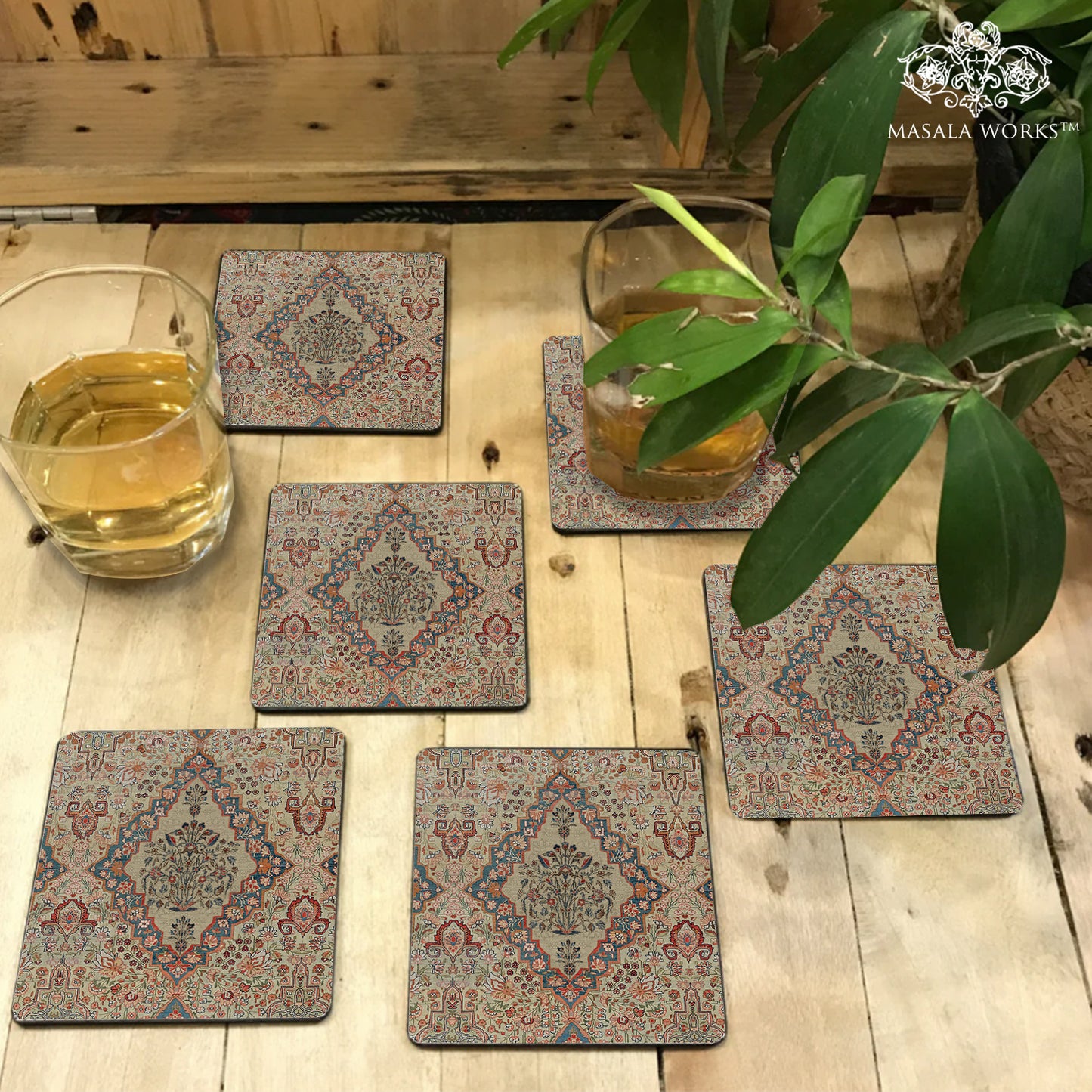 Persian Kilim Coasters