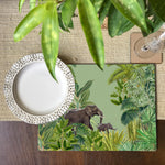 Tropical Forest - Elephant Tablemat