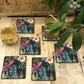 Midnight foliage Coasters
