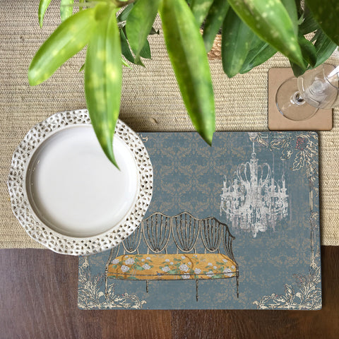 Vintage Furniture- Sofa Tablemat