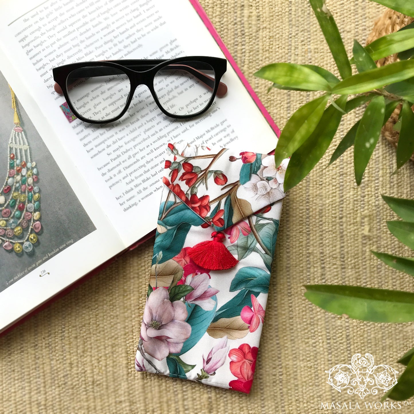 Orchid Smphony Eyewear Case