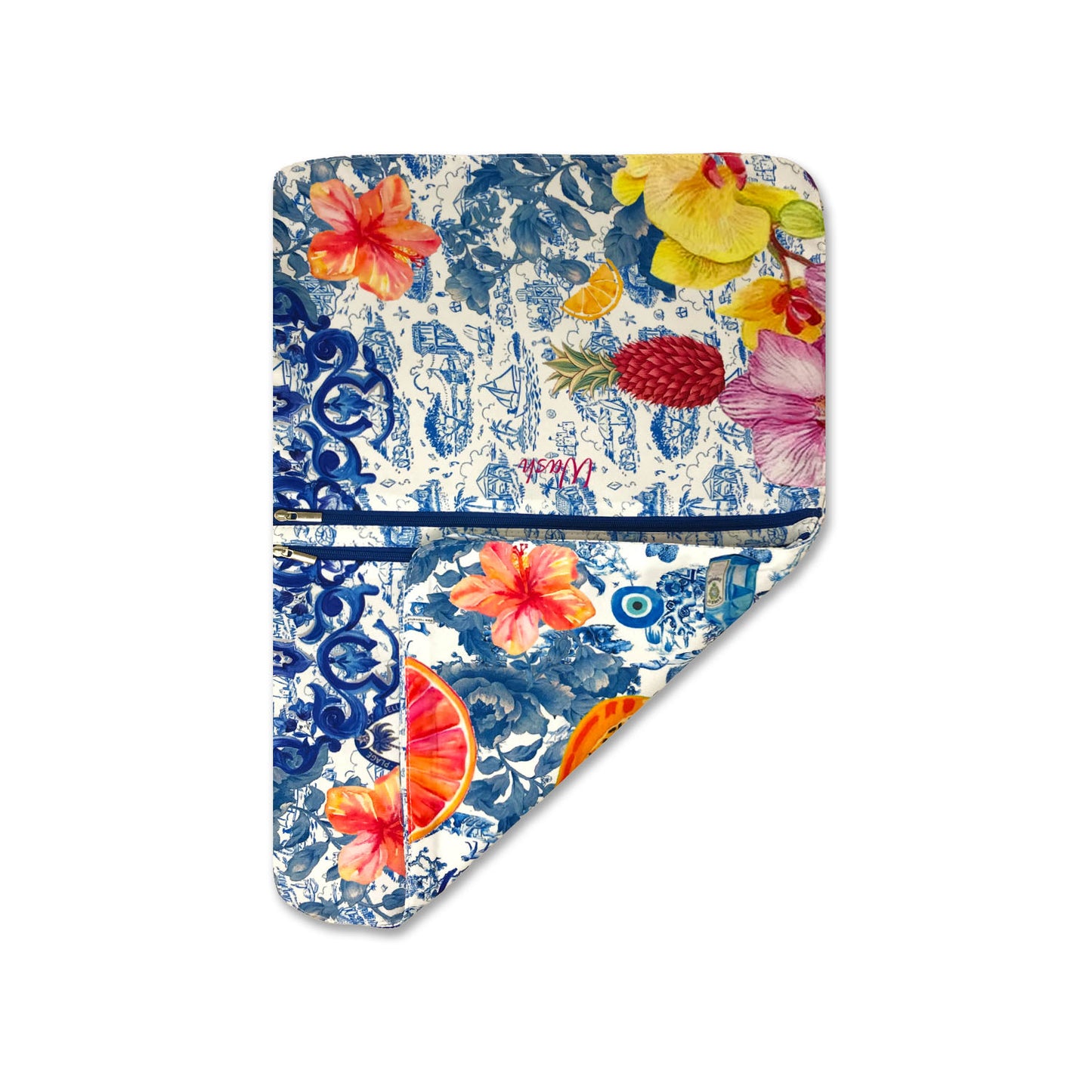 Radiant Garden On Ink Lingerie Bag