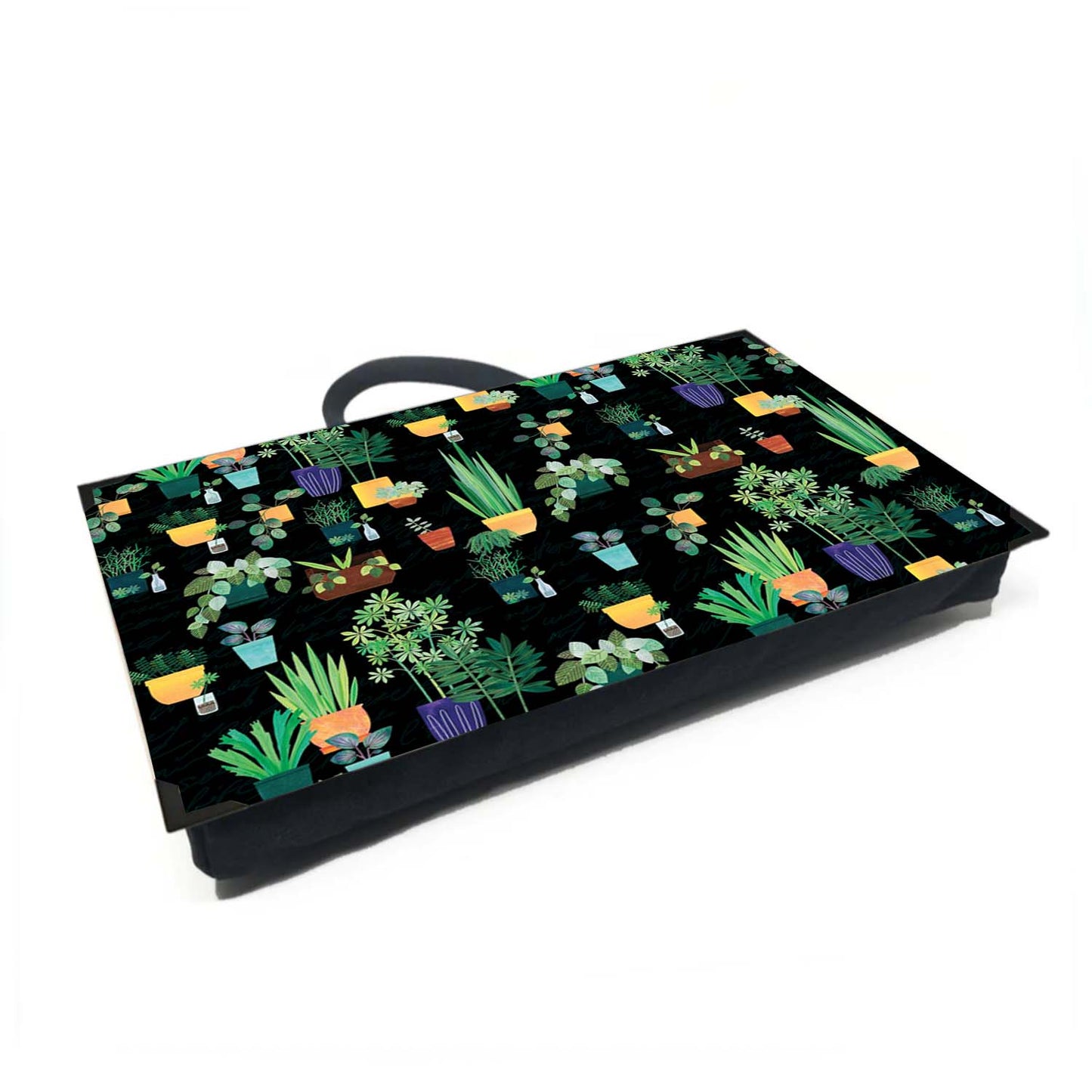 Midnight Botanical Lap Tray