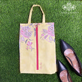 Aster Blooms Shoe Bag