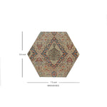 Classic Persian Kilim Hexagon Box