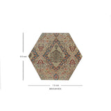 Classic Persian Kilim Hexagon Box