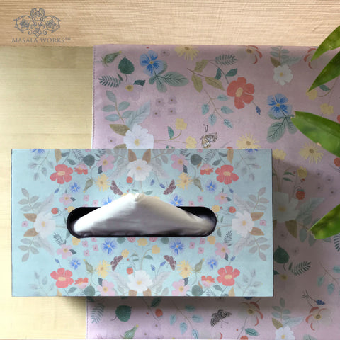 Pale Blossom Tissue Box